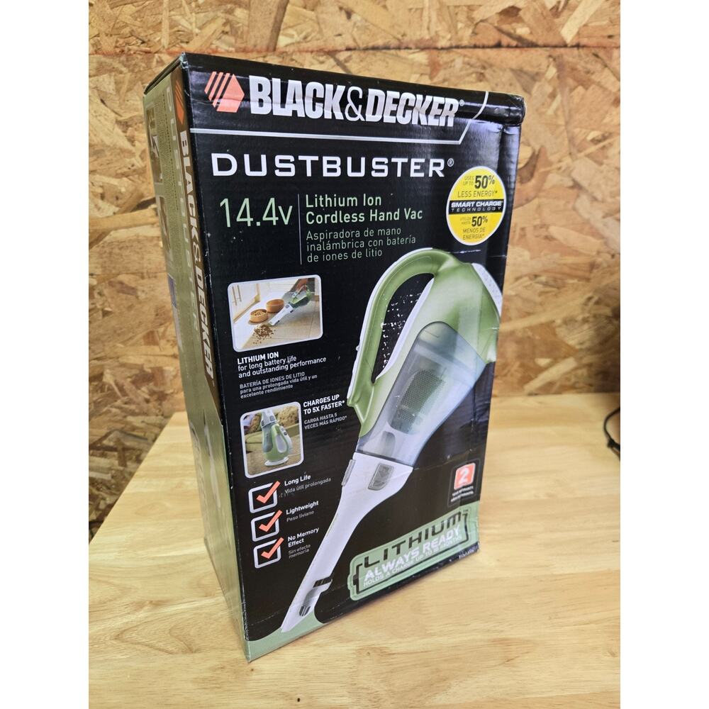 BLACK+DECKER 14.4v Lithium Cordless Handheld Vacuum (CHV1410L) NEW IN BOX!!!